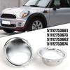 Car Bumper Cover Fog Lamp Frame Car Accessories Upgrade Wear-Resistant Design Anti-Corrosion Feature For Mini Cooper R57