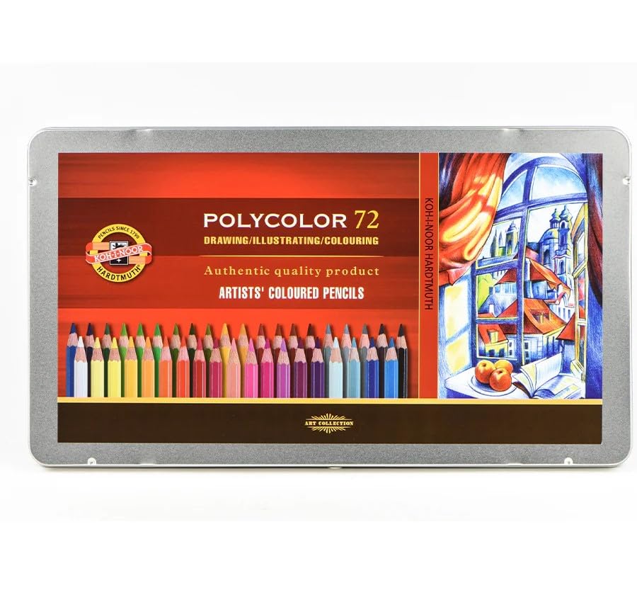 Artist Colored Pencil Set 3827 72 In 72 In SET 3827072001PL KOH-I-NOOR