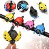 4 Colors Ladybug Bicycle Bell Cartoon Bike Warning Horn Novelty Bike Bell  Boys