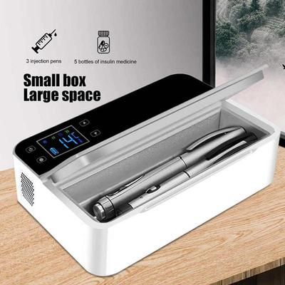 0~18 Degrees Diabetic Portable Travel Fridge Intelligent Constant Temperature Insulin Cooler Rechargeable Medical Ice Box