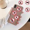 62PCS Funny Prohibition Sign Sticker Nostalgia Vintage Laptop Luggage Skateboard Art Picture Aesthetic Decoration Stickers