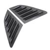 2Pcs Rear Side Window Louver Cover Left Right Rear Window   Vent Scoop Shutter Cover Blind Replacement for 8V Hatchback 2014-2020