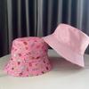 Thin Fisherman Cap Double Sided Outdoor Kid Sun Hat Cute Baby Bucket Hat