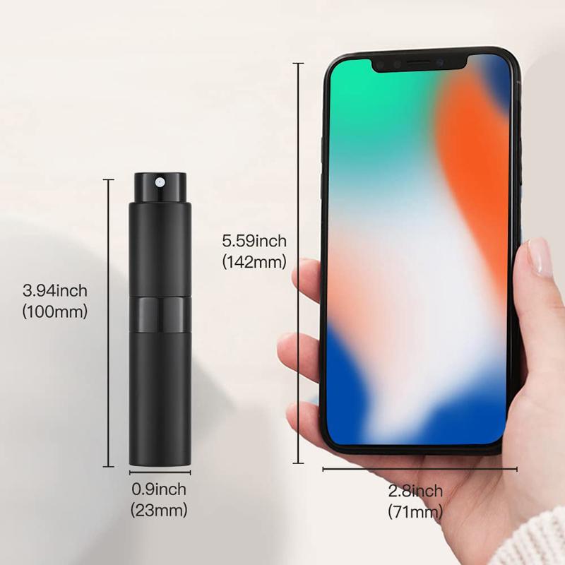 7ks/sada 8ML atomizér parfémový sprej lahvička na cesty prázdný kolínský dávkovač, přenosný rozprašovač mini parfémový atomizér na cesty