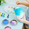 6/12/24pcs Stainless Steel Painting Color Bowls 5cm Oil Paint Trays Paint Color Mixing Cups Color Painting Teaching Tools TMZ