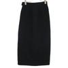 Chanel 93AW PO2116 Black Wool Tweet CC Logos Tight Long Skirt Skirt 36 blackUsed