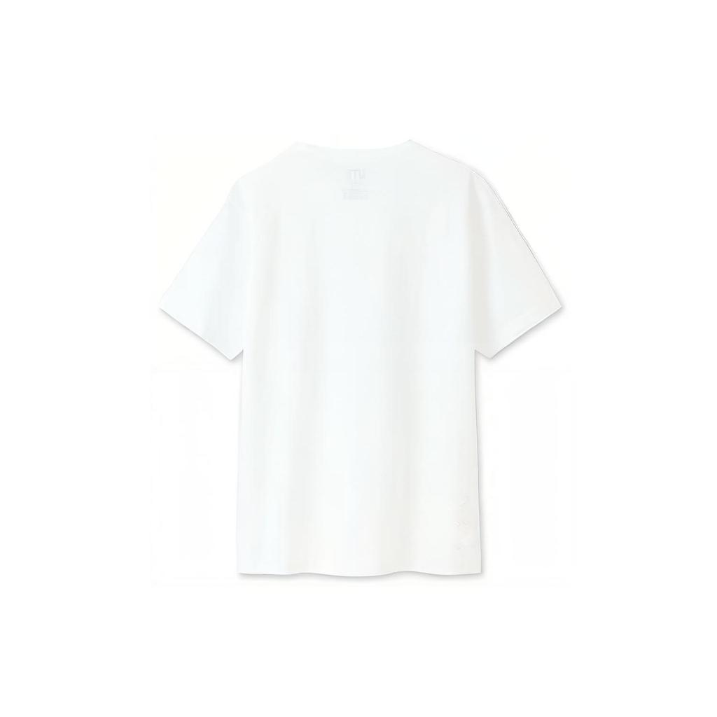 Uniqlo X Sesame Street X Kaws Collaborazione Elmo Cookie Monster Stampa T-shirt Casual a Maniche Corte Unisex Top Bianco UQ412756000