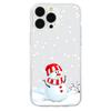 For iPhone 16 Pro Max Case Christmas Pattern Print Soft TPU Phone Protector