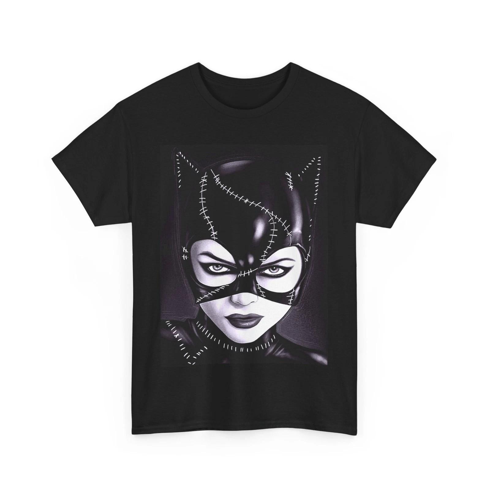 CATWOMAN BATMAN VILLAIN TEE Tshirt SHIRT ART GIFT MEN WOMEN FASHION DC PFEIFFER 4XL