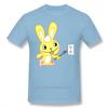 Camiseta Happy Tree Friends Camiseta Happy Tree Friends Cuddles Estampado de Dibujos Animados Camiseta de Algodón de Manga Corta Camiseta Divertida Oversize