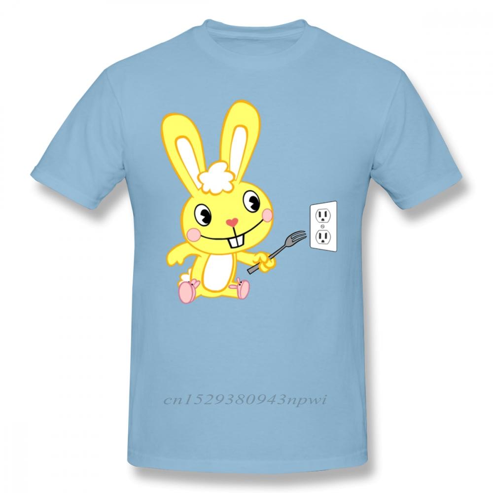 

Футболка Happy Tree Friends Футболка Happy Tree Friends Кідлз Мультяшний Принт Бавовняна Футболка з Коротким Рукавом Оверсайз Весела Футболка M
