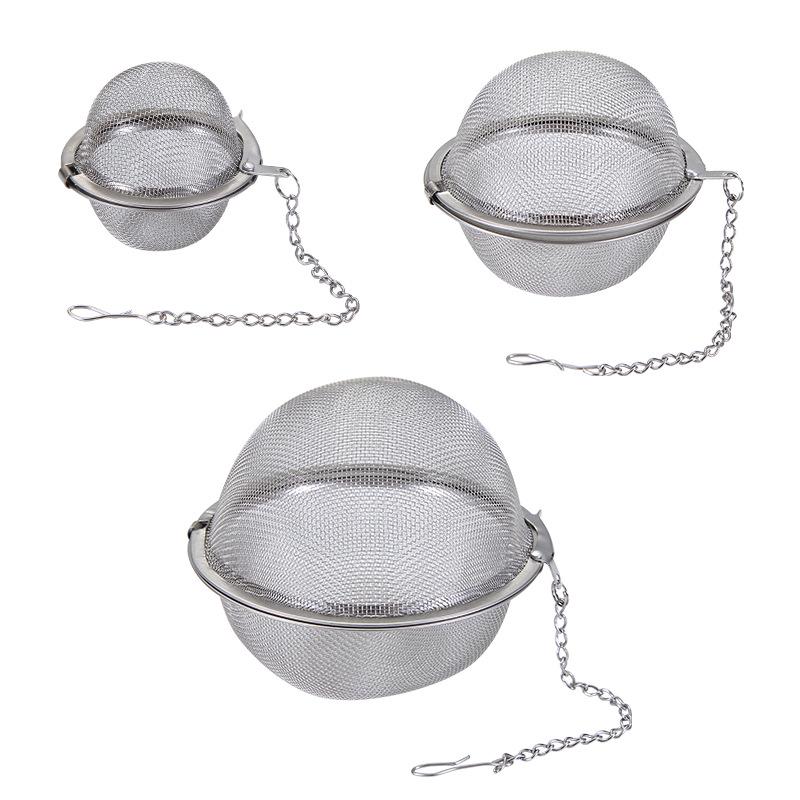 304 Stainless Steel Spice and Tea Infuser Ball for Soup and Hot Pot