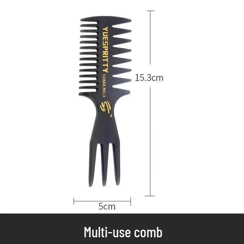 Men's Pompadour & Styling Fishbone Comb