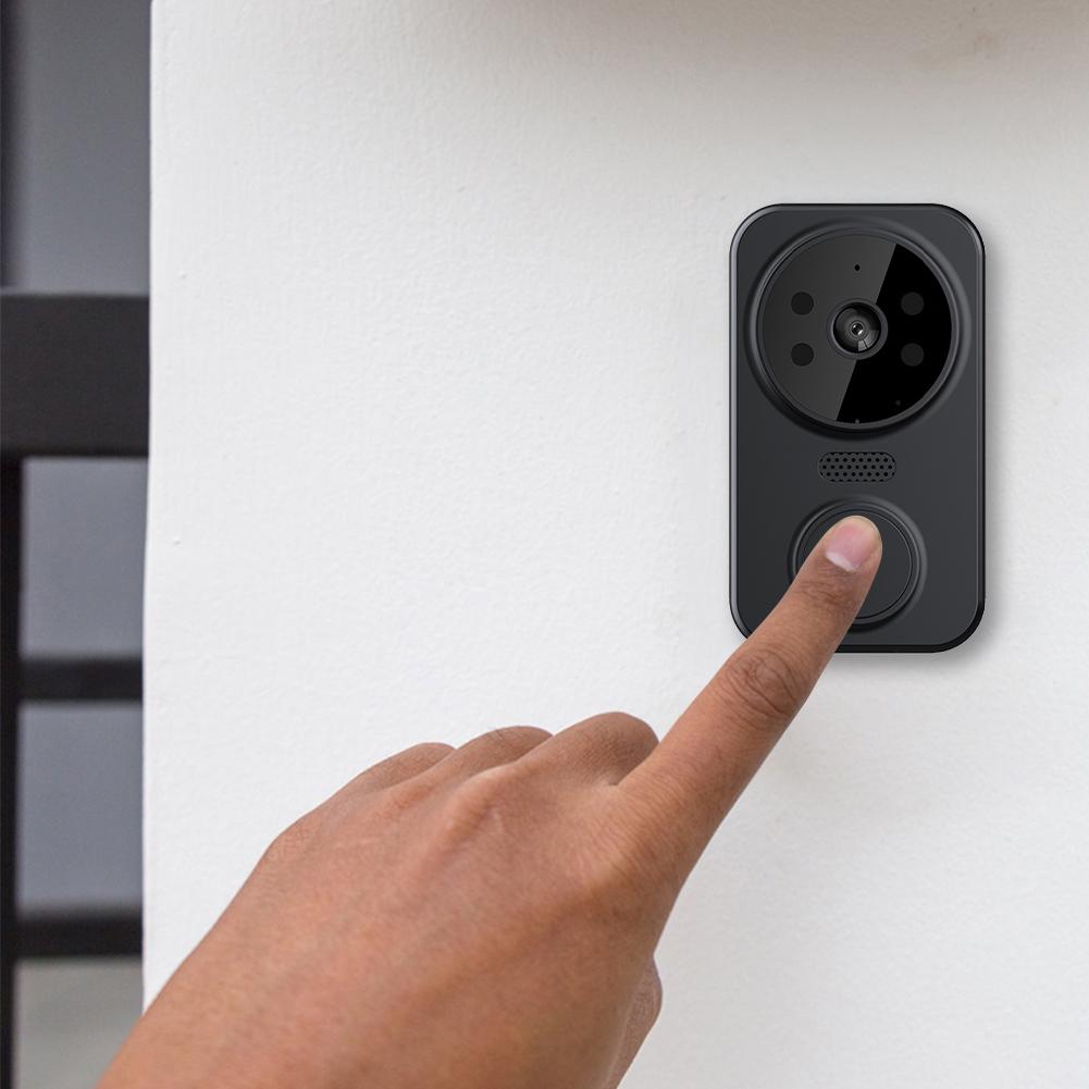 WiFi Smart Video Doorbell Camera 2-Way Night Vision Wireless Visual Intercom Doorbell Intelligent Doorbell Indoor Outdoor Survei
