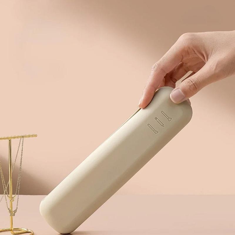Travel Makeup Brush Holder Silicone Cosmetic Brushes Bag Makeup Sponge Case Portable Waterproof Makeup Tools For Women Girls