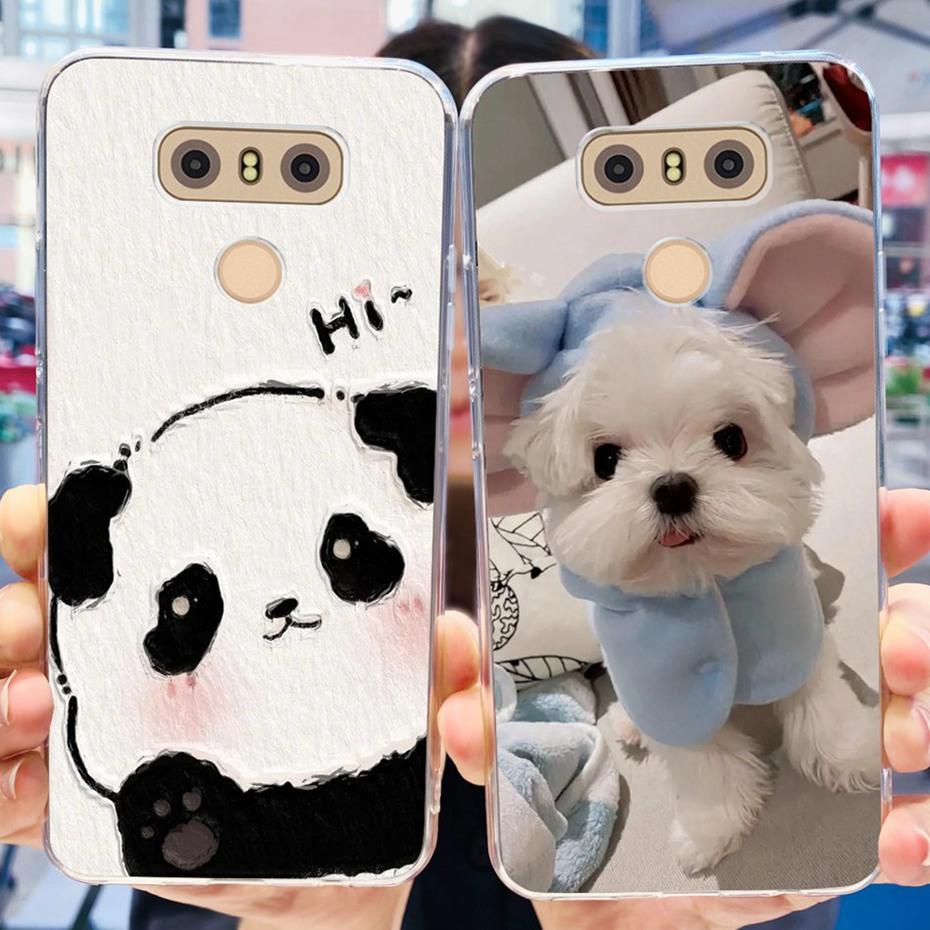 Lovely Painted Case For LG G6 G6+ H870 LS993 VS988 LGM-G600L Soft Silicone TPU Back Cover For LG G6 Plus G6plus Phone Cases