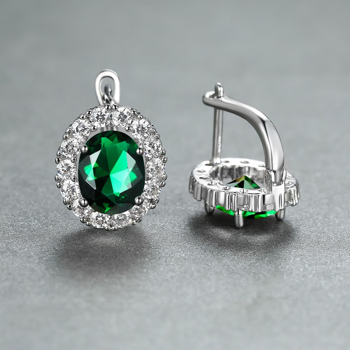 

Роскошные серьги-капли с фиолетовым камнем и золотым цветом, серьги-подвески для невесты, обручальные украшения для ушей серебряный/зелёный