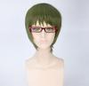 Parrucca Corta Cosplay Kuroko no Basuke SHUTOKU Midorima Shintaro Costume Kuroko's Basketball Capelli Sintetici Termoresistenti Parrucche Uomo