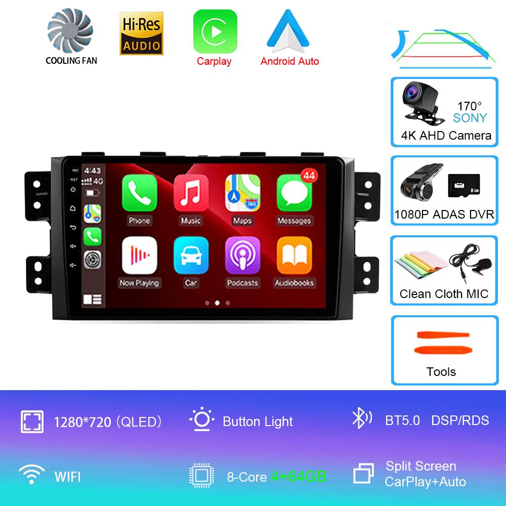 Android 14 Car radio For Kia Mohave 2008 - 2016 Borrego 2008 - 2011 Multimedia Video Player Stereo Navigation GPS