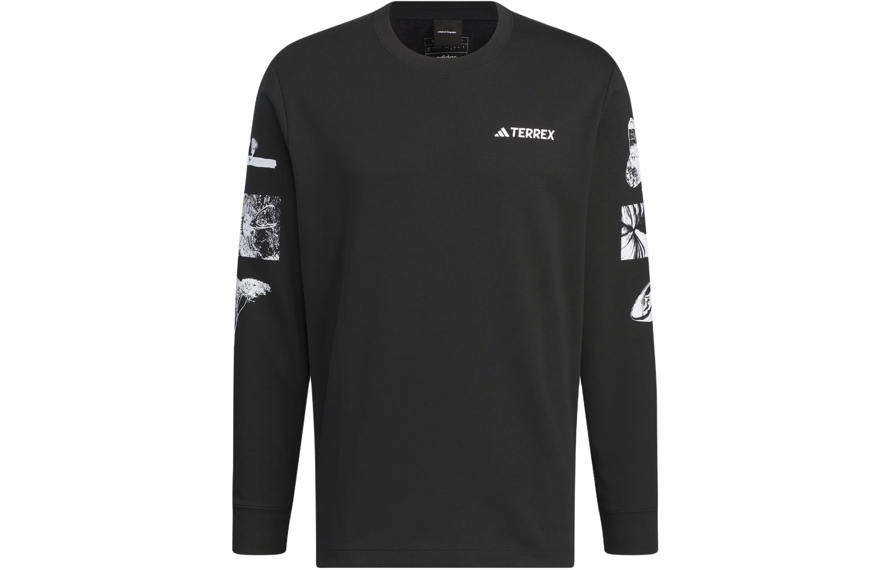 Adidas x NATIONAL GEOGRAPHIC T Shirt Men s Black IS9510 L