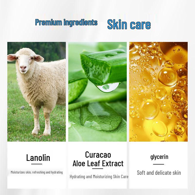 Leco Sheep Oil Moisturizing Face Cream 120g - Hydrating Skincare Product.