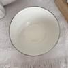 Vintage Floral Enamel Bowls  Sturdy Round Freshness Preservation Bowl for Fruits, Vegetables, Salads, and Dry Food