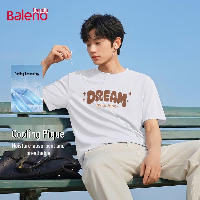 Baleno Men s Ice Silk Cool Feel T-Shirt L