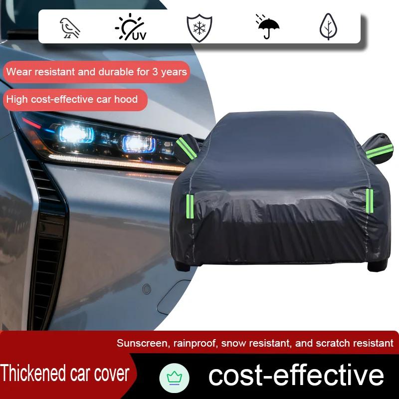 Suitable for Toyota bZ4X Full Car UV Protection, Sun Shading, Rain, Snow and Ice Protection, SUV Dust Cover, Thickened Car Cover