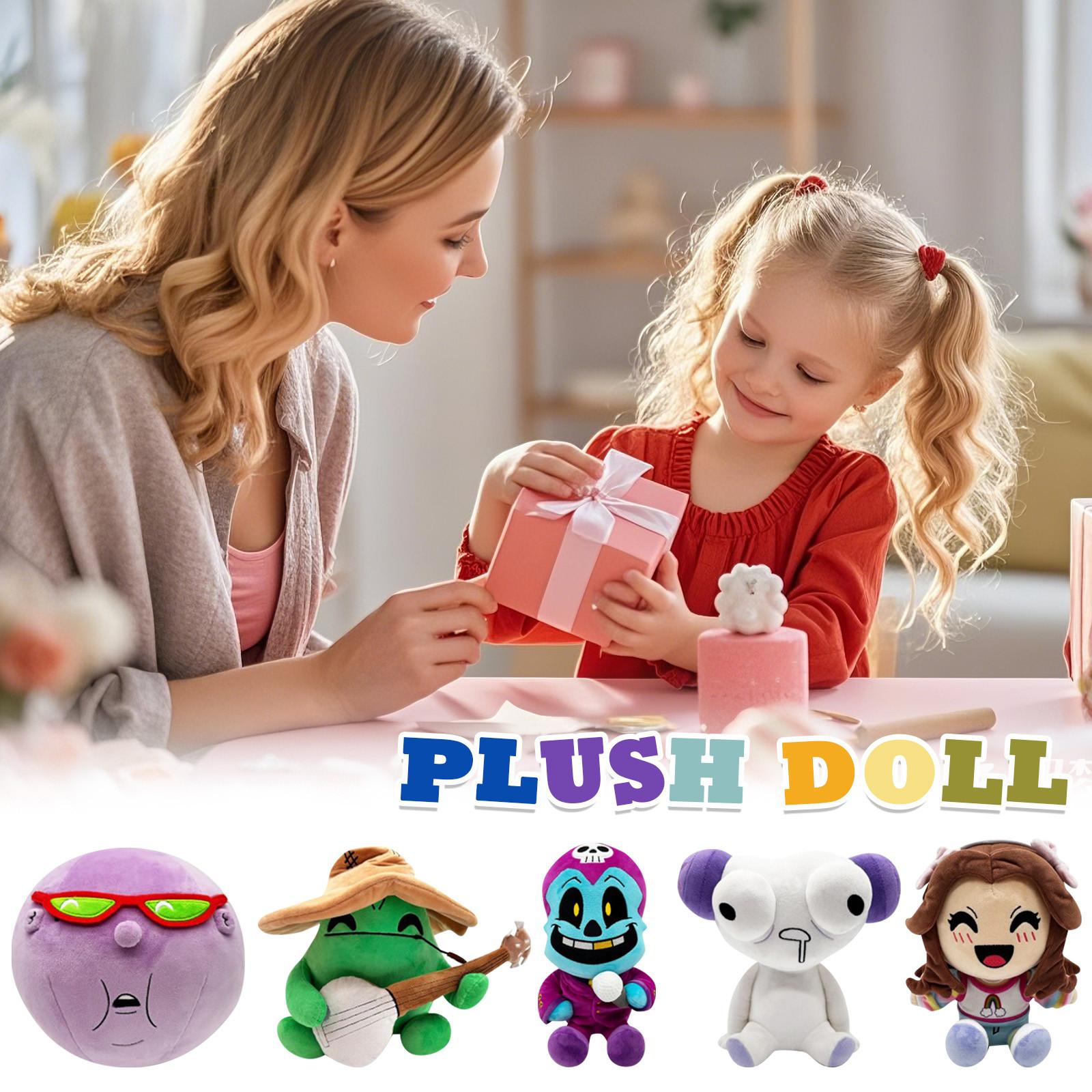 

Плюшевая кукла, игрушка в подарок, мультяшный стиль, детская тряпичная кукла, детская подарочная подушка One Size