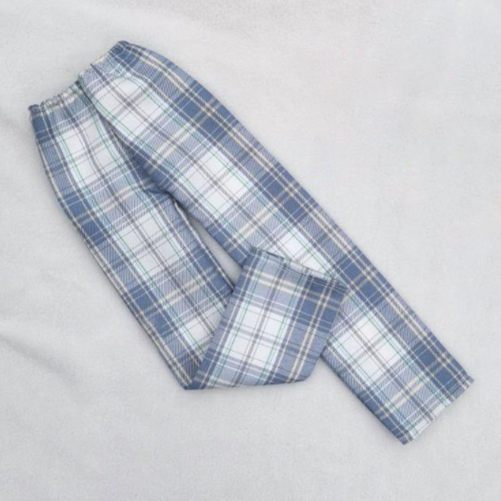 

Mini Doll Plaid Pants Fashion Doll Clothes Pants Gift Toys Princess Trousers for 1/4 BJD 45cm Doll 4