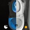 Toilet Night Light LED Toilet Light Rechargeable Motion Sensor Toilet Seat Light Smart Toilet Light for Home Bathroom Corridor