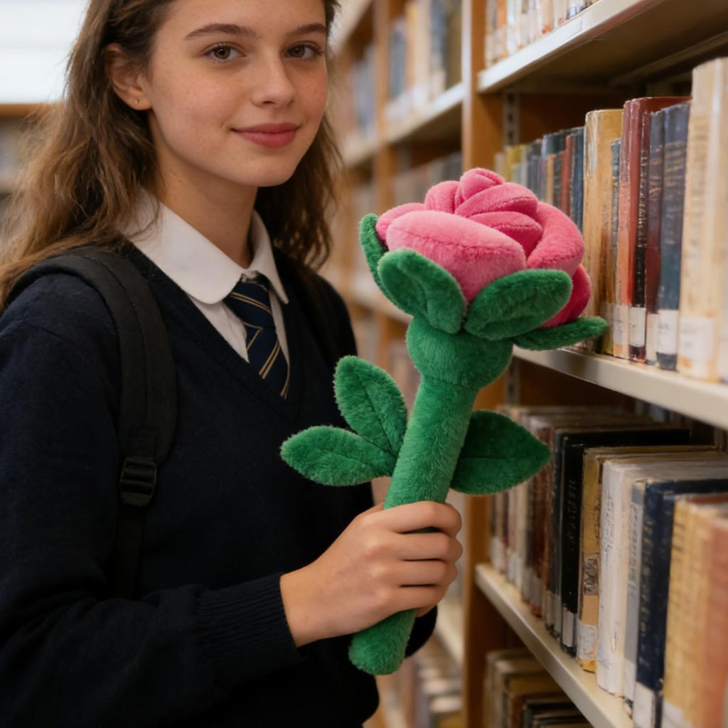 Plush Doll Bouquet, Doll Gift, Artificial Rose, Plush Rose Home Decoration