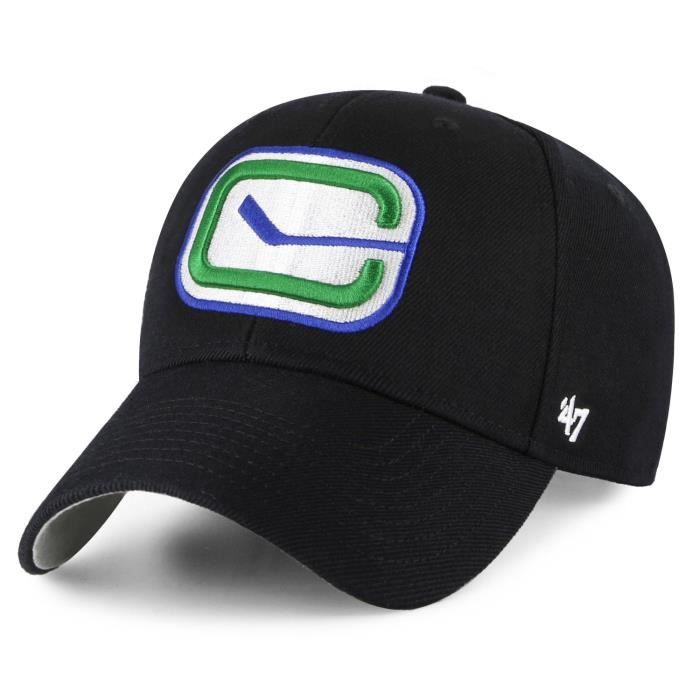 47 Brand Adjustable Cap - MVP Vancouver Canucks Noir