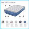 Aufblasbares Bett - Bestway - Tritech - 2 Personen - 203x152x56 cm - Trägt bis zu 300 kg