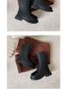 British Style Autumn/Winter Toddler Girls' Long Boots - Soft Sole, High Tube, Princess Design, Ages 1-3