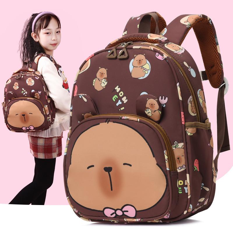 Functional And Stylish Cartoon School Bag For Children Comfortable Lightweight Design