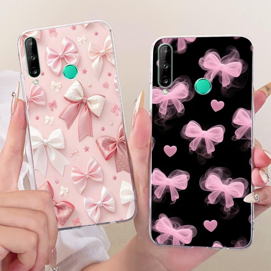 For Huawei Y7p Cute Flower Butterfly Cat Painted Case For Huawei Y7P 2020 ART-L28 ART-L29 Soft Silicone TPU Phone Cases