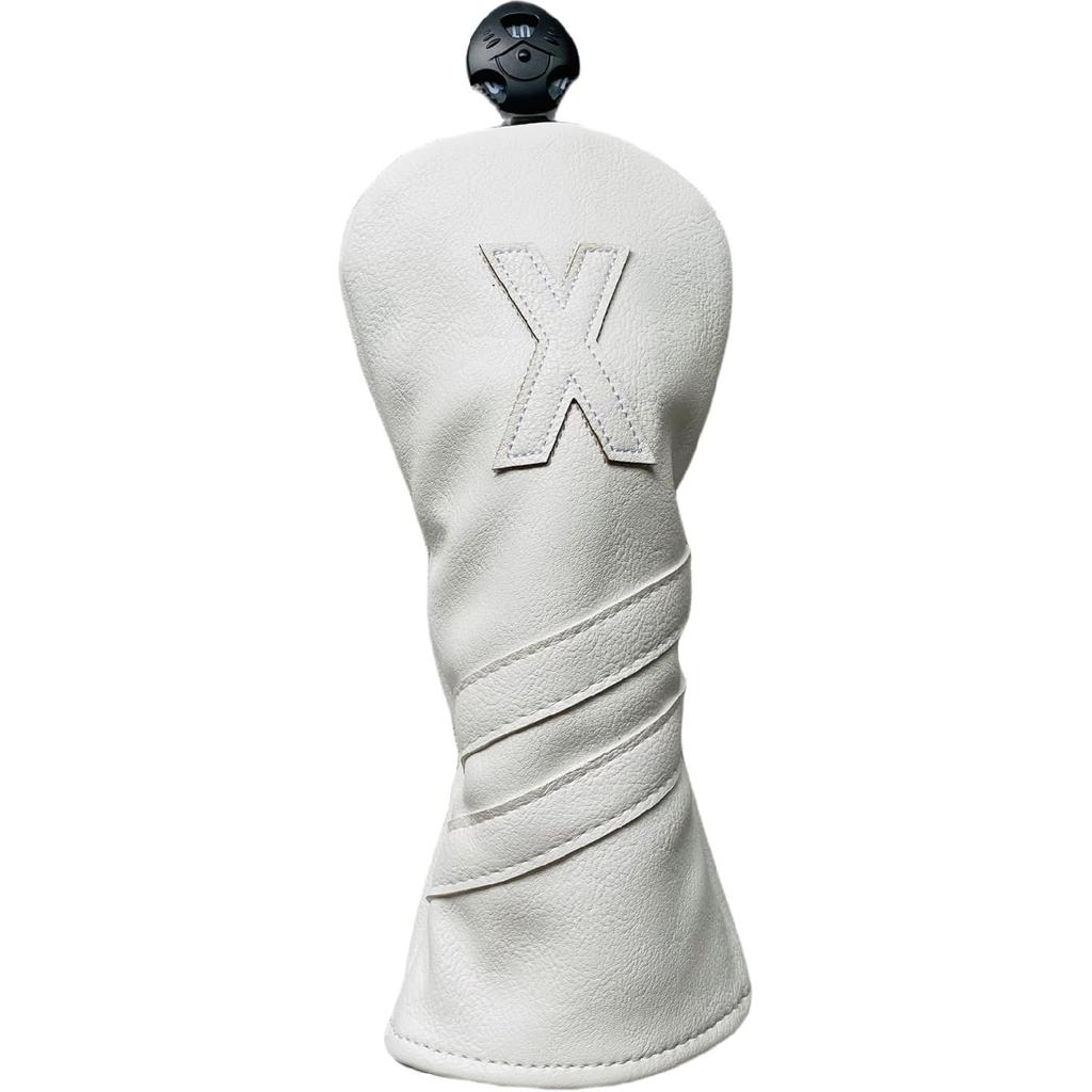 1pc Golf Club Head Cover Or 3pcs Golf Club Covers for Driver 3 Wood and Hybrids - White Golf Driver Headcover Fairway Wood Head Cover Hybrid