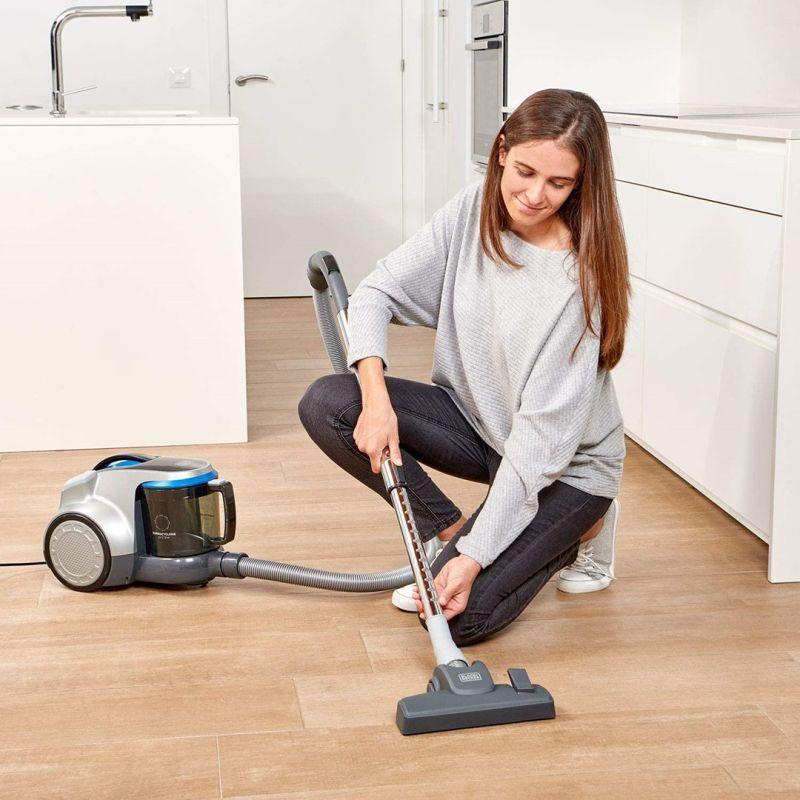 Black+Decker bxvml700e beutelloser Staubsauger 700 W Grau/Blau/Schwarz grau