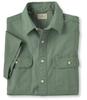 LL Bean Sunwash Canvas Short Japan Medium Bay 1000011928 Men's Shirt, Sleeve, Fit, Size, Leaf, Green,