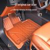 Original Car Color TPE Orange Floor Mats for Ideal L8 - Authentic Interior Decoration Accessories, New Look