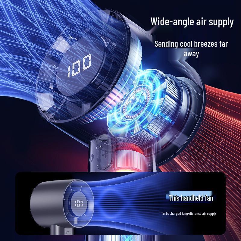 Rechargeable Portable High-Speed Mini Handheld & Desktop Fan