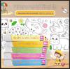 Wall-Safe Sticky Coloring Canvas Scroll for Kids – Fun Graffiti and Drawing Paper for Kindergartens