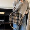 The College Style Tote Bag Is A Single-shoulder Crossbody Bag for Students To Attend Class