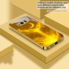 Der goldene Mondhimmel Für Samsung Galaxy S26 S20 FE S21 S22 S23 Plus S24 Ultra 25Ultra S21+ S9 S22 S8 Goldene Glas-Handyhülle