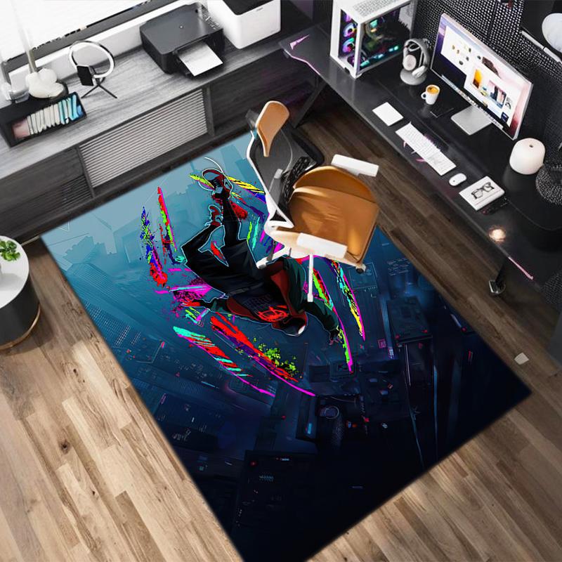 1 Stück Spider-Man Teppich - Heimdekoration Teppich für Wohnzimmer Schlafzimmer Bodenbelag Computertisch Bereichsteppich