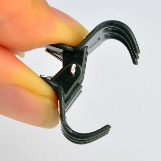Plant Orchid Clips Garden Plant Support Clip Plastic Flower Vine Clips for Supporting Stems Vines Stalks Climbing Plant Grow Upright