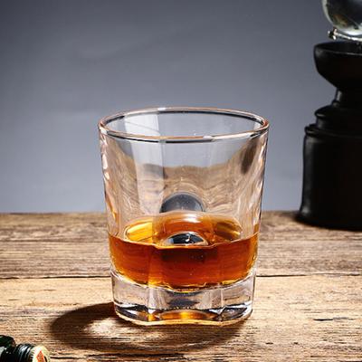 140ml/255ml Whiskeyglas mit dickem Boden Kaffeetasse Party Bar Transparent Cocktail Brandy Gläser Haushalt Bierbecher Trinkgeschirr