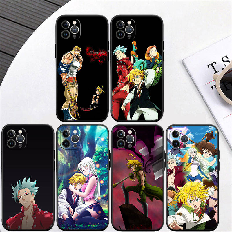 IR24 Sedm smrtelných hříchů Kryt na telefon pro Samsung S20 S21 S22 S23 S24 FE Ultra Plus Lite S21S A55 A07 A17 F06 F16 M06 M16 M56 A36