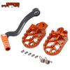 Motorcycle CNC Gear Shift Foot Lever Foot Pegs Rest Footrests Pedals Footpegs For KTM SX SXF XC XCW XCFW EXC MXC 125 150 250 JFG